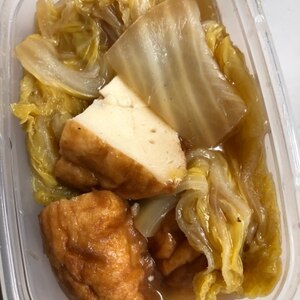 白菜と魚河岸あげのとろみ煮